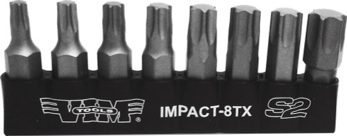 PG176 - DOUILLES TORX® À IMPACT DE 8 PIÈCES, T25-T55