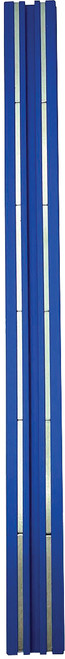 PG222 - 16" BLUE MAGRAIL TL, MAGNETIC TRACK, NO STUDS – 3/16" TALL X 1" WIDE