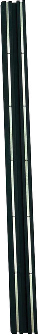PG222 - 16" BLACK MAGRAIL TL, MAGNETIC TRACK, NO STUDS – 3/16" TALL X 1" WIDE