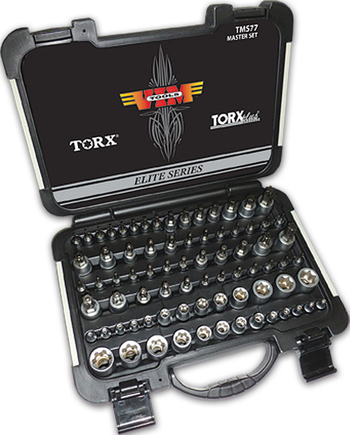 PG152 - 77PC TORX MASTER SET DRV SKT