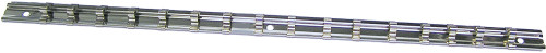 PG205 - RAIL DE SUPPORT DE DOUILLE DE 1/4", 16 CLIPS
