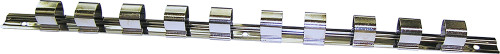 PG220 - 3/4" SOCKET HOLDER RAIL, 10 CLIPS