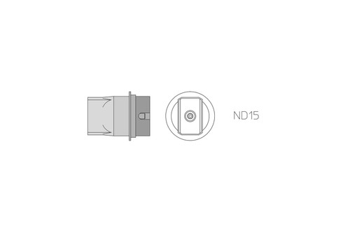 ND15 HOTGAS BUSE 19,0X12,0 - T0058736841N