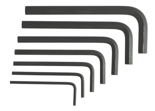 BONDHUS 7PC (5/64-1/4 NO 7/64 9/64) S HEX SET - POUCH