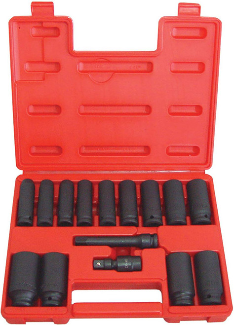 ATD4450 11/2DR 15PC SAE DP IMPACT SET