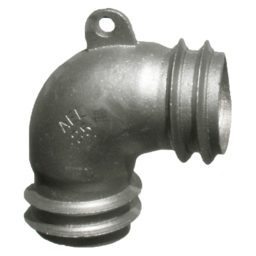 ALUMINUM ELBOW USED TO CONNECT TWO FLT250 HOSES TO AN OVERHEAD PULLEY SYSTEM