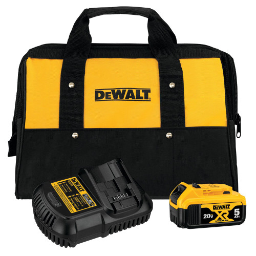 DEWDCB205C 20V BATTERY/CHARGER/BAG KIT