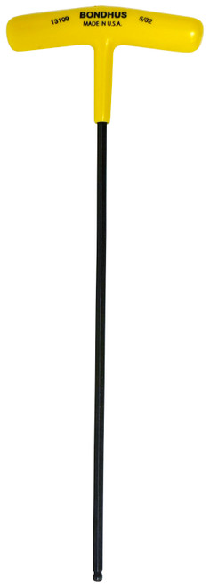 BONDHUS 5/32 X 9.1" BALL"INT T-HANDLE
