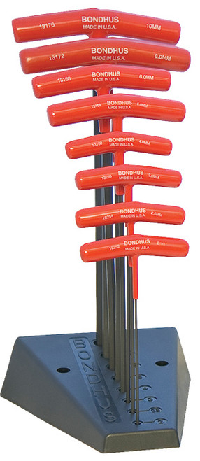 PG173 - 8-PC BALL END T-HANDLE SET, 5MM-10MM