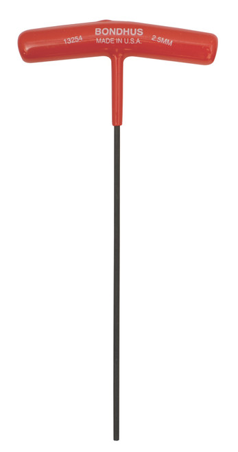 BONDHUS 2.5MM  X 6.8" HEX T-HANDLE
