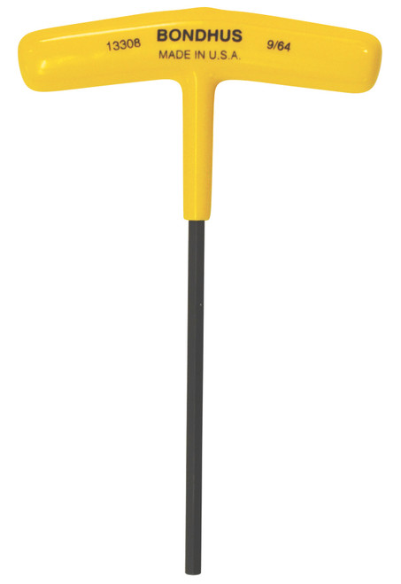 BONDHUS 1/8 X 4.6" HEX T-HANDLE