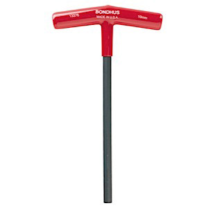 BONDHUS 3/16 X 5.6" HEX T-HANDLE