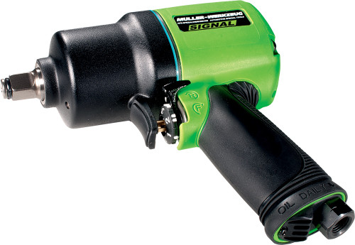 PG73 - 1/2" DR. TWIN HAMMER IMPACT WRENCH, 1,180 FT-LB, NEON GREEN
