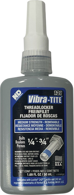 PG293 - QPL12150 50ML MEDIUM STRENGHT BLUE THREADLOCKER PG293 - QPL12150 50ML MEDIUM STRENGHT BLUE THREADLOCKER