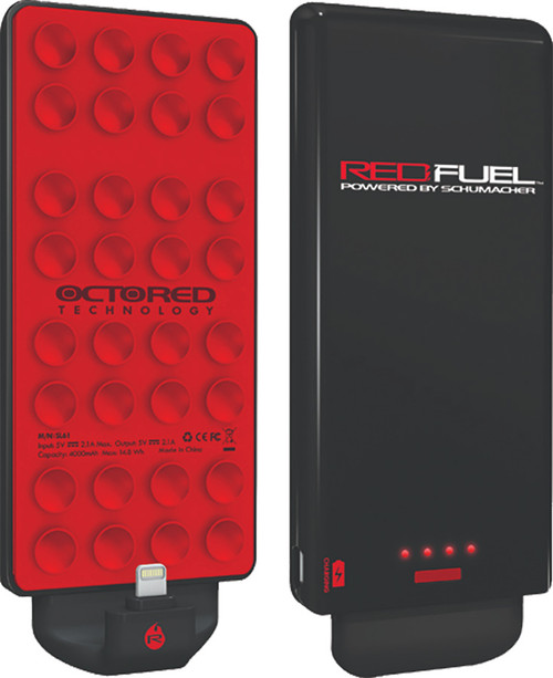 PG417 - 4000 MAH 2.1A OUTPUT FUEL PACK WITH SUCTION CUPS FOR IPHONE 6 & 6S