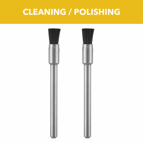 1/8" NYLON BRISTLE BRUSHES (2 PK)