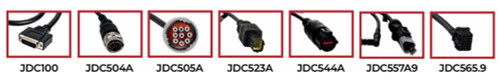PG39 - ENSEMBLE CÂBLE MHE USA, COMPREND LES CÂBLES JDC504A, JDC505A, JDC523A, JDC565.9, JDC557A9, JDC100 & JDC544A