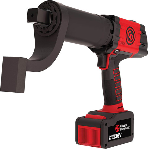 PG163  -  1" DRIVE CORDLESS TORQUE WRENCH, 1910 FT-LBS/2600 NM, 5 RPM – CONNECTED TO CPLINQ, CONTROL/MAINTAIN/REPORT, INCL. 2 BATTERIES, 1 CHARGER, 1 POWER CORD