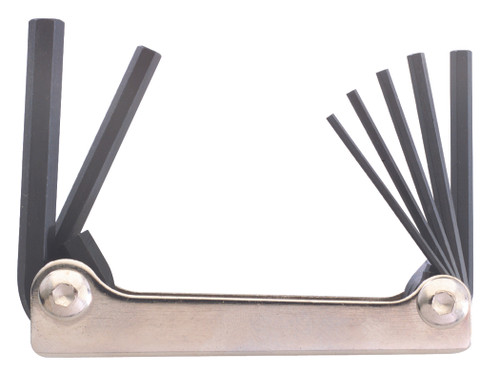 BONDHUS 7PC 92 - 8M) HEX METAL FOLDUP
