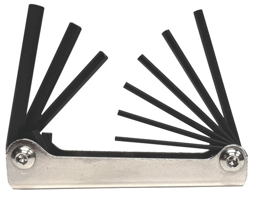 BONDHUS 9PC (5/64 - 1/4) HEX METAL FOLDUP