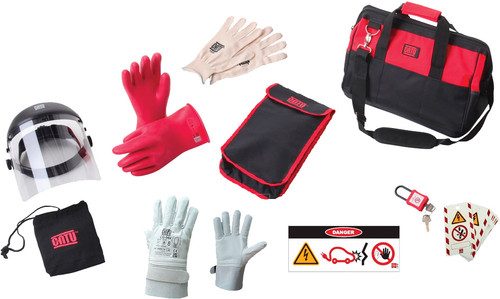 KIT DE PROTECTION DE LA TÊTE ET DES MAINS, Y COMPRIS LA SIGNALISATION