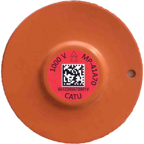 ENSEMBLE DE 4 AIMANTS POUR COUVERTURES ISOLANTES, 70 MM X 5 MM