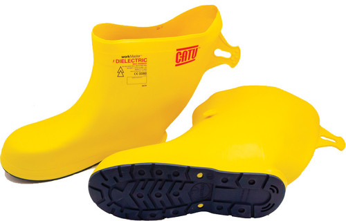 PG138 - INSULATING OVERBOOTS CLASS 1 (7500 V AC), 10 KV TESTED, RUBBER SOLE, SIZE M (39-42)
