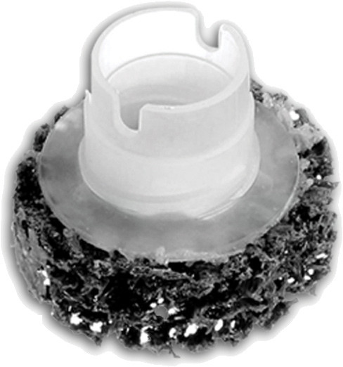 PG353 - BRITEPREP HUB & STUD CLEANING DISCS, 2" X 5/8", BLACK (GENERAL PURPOSE CUTTING ACTION), BOX OF 10