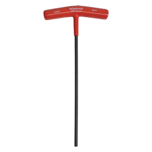 BONDHUS 5MM X 9" POIGNÉE HEXAGONALE EN T