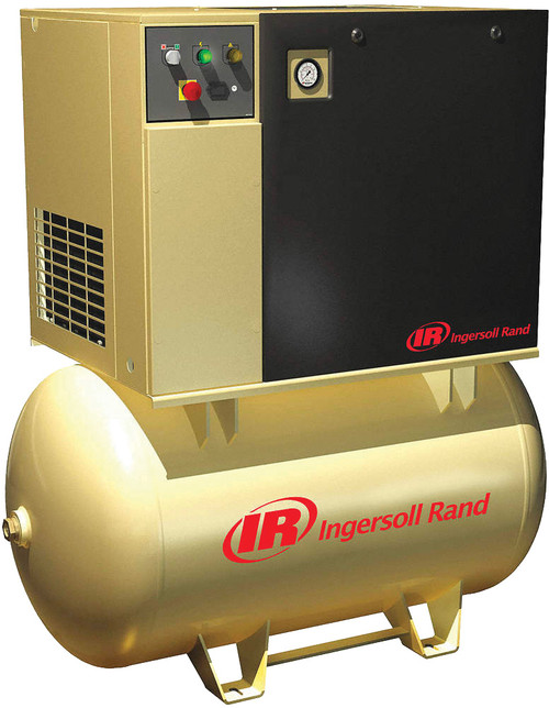 UP6-7.5TAS-150 230-1-60 ; MAX 150 PSI / 80-Gal. Réservoir Mtd./ Sécheuse