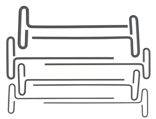 BONDHUS 9PC 9" LOOP HEX T-HANDLE SET (3/32 - 1/4")