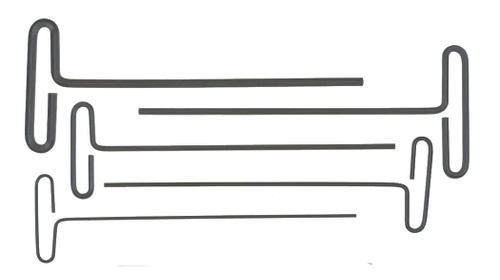 BONDHUS 6PC 9" LOOP HEX T-HANDLE SET (2.5 - 6MM)