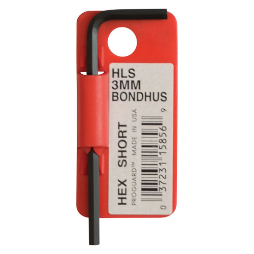 BONDHUS 3.5M SHORT HEX L-WRENCH  W / TAB