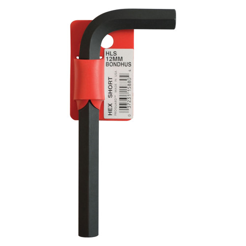 BONDHUS 11M SHORT HEX L-WRENCH  W / TAB