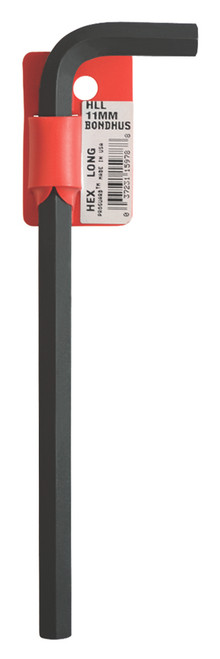 BONDHUS 12M LONG HEX-CLÉ EN L AVEC / LANGUETTE