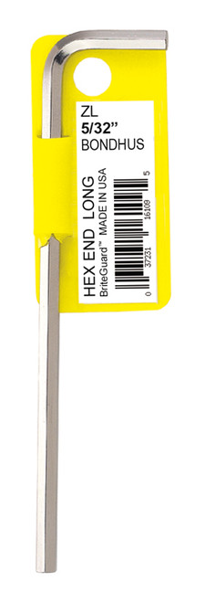 BONDHUS 7/16L BRITEGUARD™ HEX L-WRENCH  W / TAB