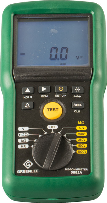 MEGOHMMETER, 1KV DIG/ANA LITE
