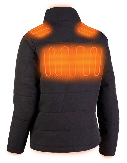 PG416 - M12™ WOMEN’S HEATED AXIS™ JACKET KIT, BLACK, LARGE