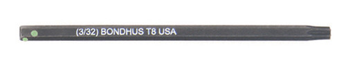 BONDHUS T8 X 2" PROHOLD® TORX BIT