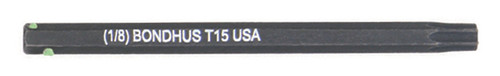 BONDHUS T15 X 2" PROHOLD™ TORX® BIT