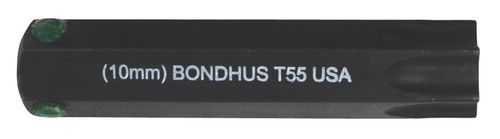 BONDHUS T55 X 2" PROHOLD™ TORX® BIT