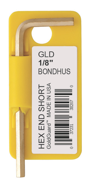 BONDHUS 1/2S GOLDGUARD™ HEX L-WRENCH  W / TAB
