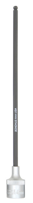 BONDHUS 4MM X 6" PROHOLD® BALL BIT & 3/8" SOCKET