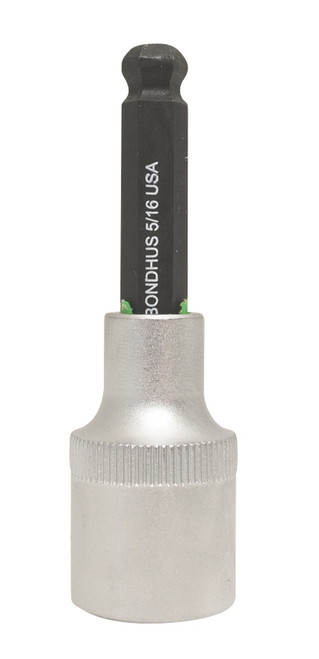 BONDHUS 9/16 X 2" PROHOLD® BALL BIT & 1/2" SOCKET