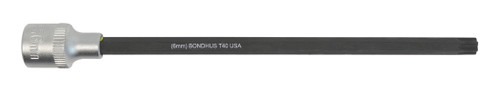 BONDHUS T9 X 6« PROHOLD® STAR BIT & 1/4« SOCKET