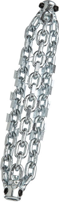 FLEXSHAFT CHAIN KNOCKER FOR PIPE WALL CLEANING, K9-204, 4" (100 MM), 3 CHAIN, CARBIDE TIP