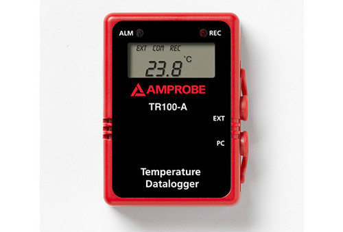 ENREGISTREUR DE DONNÉES DE TEMPÉRATURE AVEC ÉCRAN DE FOUILLE ET USB - MODÈLE #TR100-A