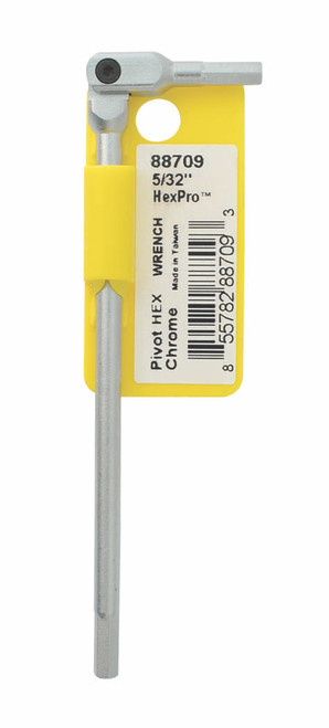 BONDHUS 7/32" CHROME HEX PRO WRENCH W / TAB