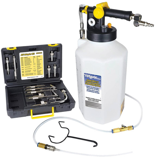 PG241 - KIT DE RECHARGE ATF, RÉSERVOIR DE LIQUIDE DE 10 L, COMPREND #MVA5800A KIT D’ADAPTATEUR DE RECHARGE ATF DE 13 PIÈCES