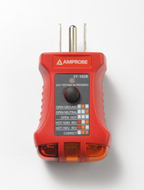 TESTEUR DE SOCKET GFCI - MODÈLE #ST-102B